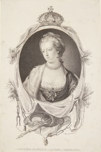Portret Karoliny Matyldy autorstwa Marie Anne Bourlier