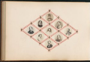 Album Madame B, lata 70. XIX wieku. autorstwa Marie Blanche Hennelle Fournier