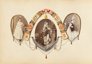 Album Madame B, lata 70. XIX wieku. autorstwa Marie Blanche Hennelle Fournier