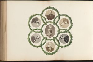 Album Madame B, lata 70. XIX wieku. autorstwa Marie Blanche Hennelle Fournier