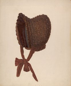 Czapka damska, 19351942.