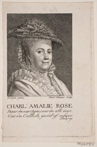 Charlotte Amalie Rose autorstwa Marie Jeanne Clemens