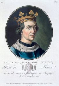 Ludwik VIII, zwany „Lewem”, król Francji, 1790 autorstwa Marie Jeanne Louise Francoise Suzanne Champion