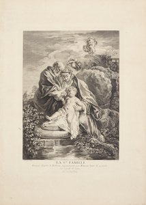 Święta Rodzina (La Ste Famille) autorstwa Marie Jeanne Renard Dubos