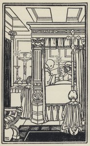 Ilustracja do Snu Geroncjusza autorstwa kardynała Newmana (lito) autorstwa Marie Preaud Webb