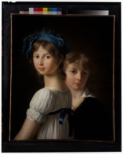 Portret siostry i jej młodszego brata