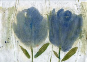 Niebieskie tulipany autorstwa Marina Falco