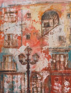 The Lamppost, 2011 (olej na płótnie)