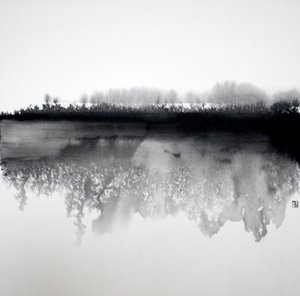 Refleksja w lesie zen autorstwa Marina Nelson