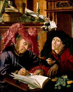 Dwóch poborców podatkowych, ok. 1540