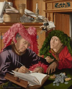 Dwóch poborców podatkowych, ok. 1540