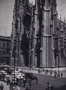 Manhattan: Katedra św. Patryka (zdjęcie czarno-białe)