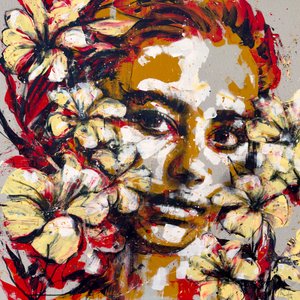 Somnium nr 2, seria XV, 2024 (akryl i olej na odwróconym płótnie)