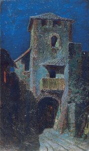 Wpływ księżyca na antyczną architekturę autorstwa Mario de Maria
