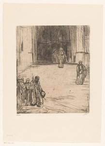 Meczet w Konstantynopolu autorstwa Marius Bauer (signed by artist)