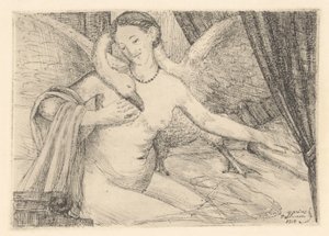 Leda i łabędź autorstwa Marius Holleman