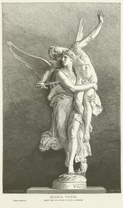 Gloria Victis autorstwa Marius Jean Antonin Mercie