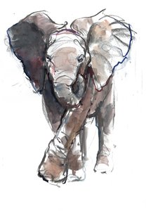 Szarża dziecka, 2018 autorstwa Mark Adlington