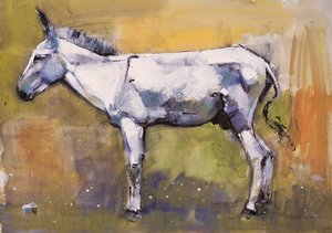 Osioł Ogier, Ronda, 1998 (media mieszane na papierze)