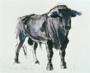 Plaza de Toros de Miajadas, 1998 (media mieszane na papierze)