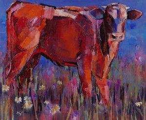 Red Calf, Cazalla de la Sierra, 1999 autorstwa Mark Adlington