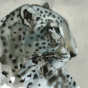 Cień, 2015, (akwarela na papierze) autorstwa Mark Adlington
