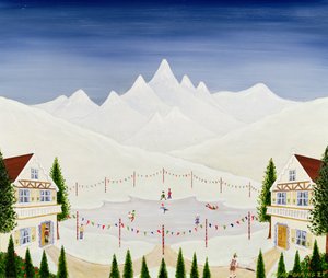 Jazda na łyżwach w St. Moritz