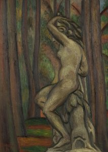 Statua w parku autorstwa Mark Gertler