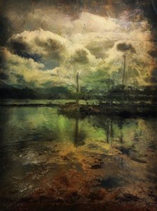 po burzy, Portaferry, Irlandia Północna autorstwa Mark Gordon