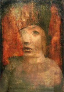 figurka z Ushanką - jedna dla Mersad Berber (mixed media)