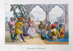 Taniec Bajadery, 1828