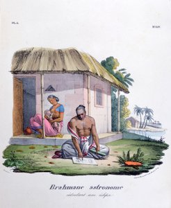 Astronom bramiński, Obliczanie zaćmienia, 1828