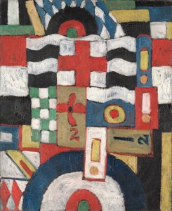 Wojskowy, 1914-1915 autorstwa Marsden Hartley