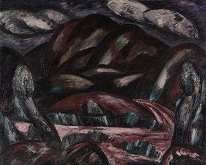 Wspomnienie z Nowego Meksyku, ok. 1923 r autorstwa Marsden Hartley