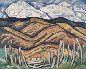 Ostatnia Nowa Anglia - początek Nowego Meksyku autorstwa Marsden Hartley