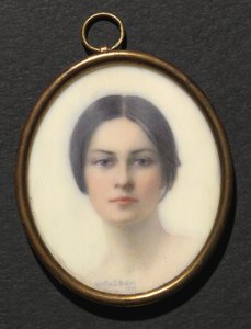 Student sztuki z Paryża, 1899. autorstwa Martha S. Baker