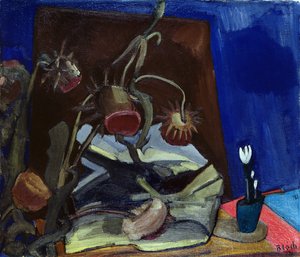 Oset i krokus autorstwa Martin Bloch