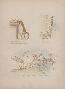 Strona z Humorów Cynikusa (kolorowa grawerunek)