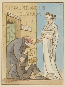 Żebrak i jego opiekun autorstwa Martin Cynicus Anderson