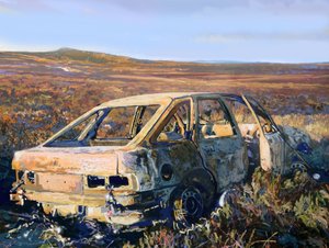 Przechodzenie przez bród autorstwa Martin Decent