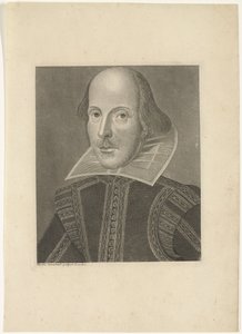 Portret Williama Szekspira autorstwa Martin Droeshout (II)