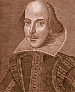 Portret Szekspira, 1623. autorstwa Martin Droeshout
