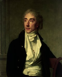 Portret kadeta Baptiste, francuskiego aktora, obraz Martina Drollinga (1752-1817), olej na płótnie