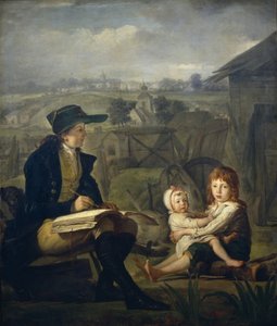 Werter rysujący dzieci, 1796