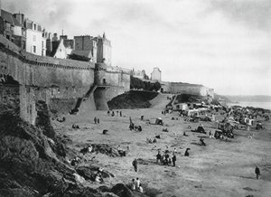 Saint-Malo, Francja, Bretania, 1937 autorstwa Martin Hurlimann