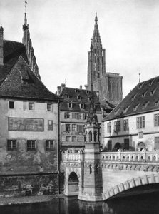 Strasburg, Alzacja, Francja, 1937 autorstwa Martin Hurlimann