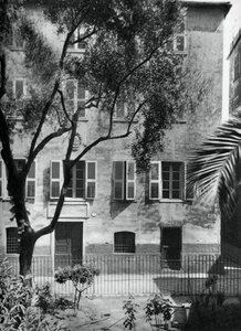 Dom, w którym urodził się Napoleon, Ajaccio, Korsyka, 1937.