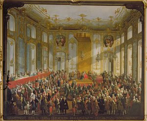 Cesarzowa Maria Teresa w Inwestyturze Zakonu św Szczepana, 1764 (szczegóły patrz 66581) autorstwa Martin II Mytens or Meytens