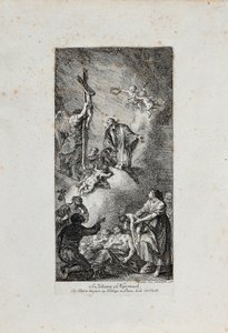 Apoteoza św. Jana Nepomucena autorstwa Martin Johann Schmidt
