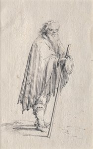 Bettler autorstwa Martin Johann Schmidt